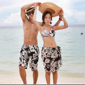 Couples Hawaiian Bikinis
